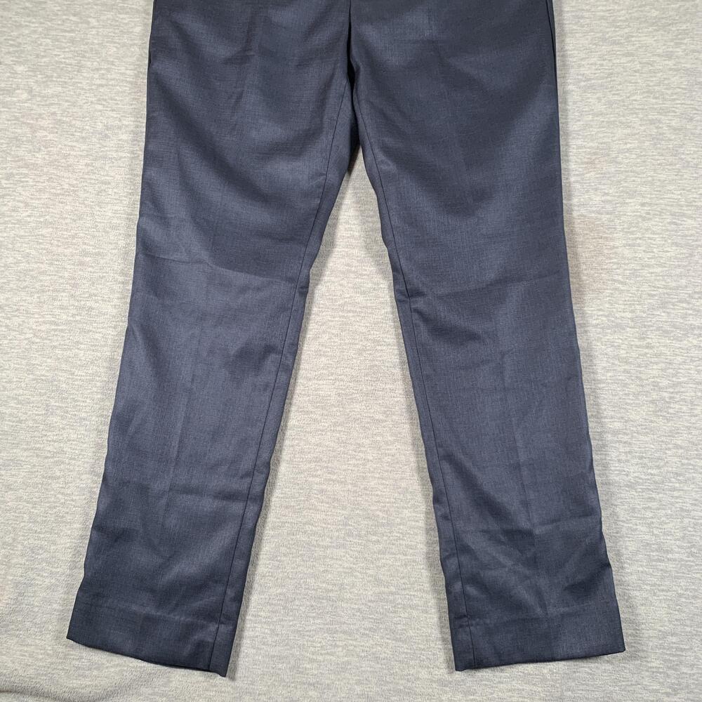 Scotch & Soda Pants Mens 36x32 Blue Regular Fit Poly Rayon Dress Trousers - Picture 3 of 11